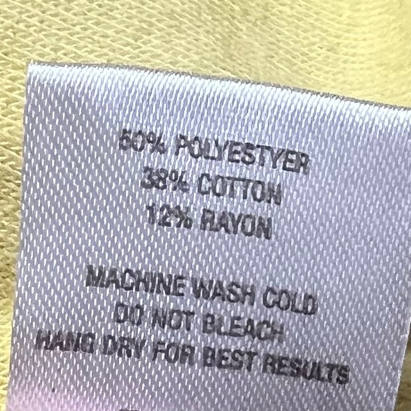 Feat Hoodie Unisex Blanket Blend Hoodie Sweatshirt Soft LOGO Yellow - Picture 5 of 7